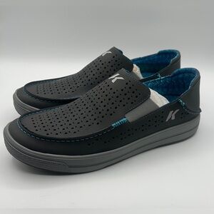 NEW KORKERS Fish Moc Tarpon Vented Leather Moc in Men's Size 15 US